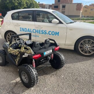 Buggy 24V camuflaje, 2 plazas, INDA78-SX1928cm 4x4